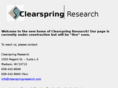 clearspringresearch.com