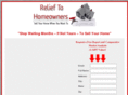 relieftohomeowners.com