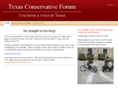 texasconservativeforum.com