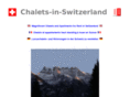 chalets-in-switzerland.com