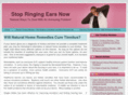 stopringingearsnow.com