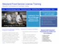 foodservicelicensemaryland.com