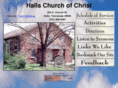 hallschurchofchrist.com