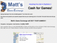 mattsgameexchange.com