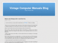 vintageomputermanuals.com