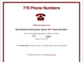 779phonenumbers.com
