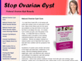 stopovariancyst.com