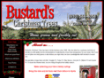 bustardschristmastrees.com