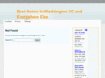 hotelandwashington.com