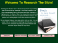 researchthebible.org