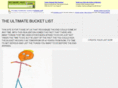 ultimatebucketlist.com