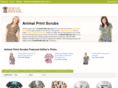 animalprintscrubs.com