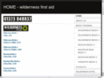 wildernessfirstaid.co.uk
