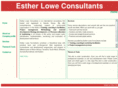 estherloweconsultants.com