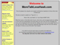 lesshawkmoretalk.com