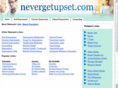 nevergetupset.com