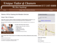uniquetailorandcleaners.com