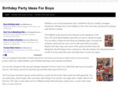 birthdaypartyideasforboys.net