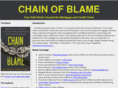 chainofblame.com