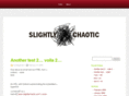 slightlychaotic.com