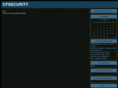cfsecurity.org