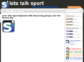 letstalksport.net