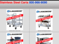 stainlesssteelcarts.com