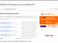 onlinecheckingaccountbenefits.com
