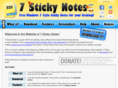 7stickynotes.com