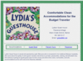 lydiasguesthouse.com