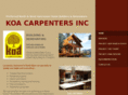 koacarpenters.com