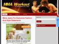 mmafanworkout.com