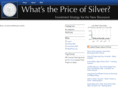 whatsthepriceofsilver.com