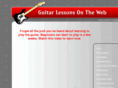 guitarlessonsontheweb.com
