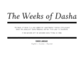 theweeksofdasha.com