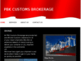 pbkcustomsbrokerage.com