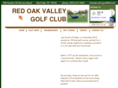 redoakvalleygolfclub.com
