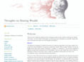 thoughtsonsharingwealth.info