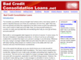 badcreditconsolidationloans.net