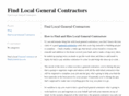 findlocalgeneralcontractors.com
