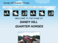 sandyhillquarterhorses.com