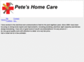 peteshomecare.com