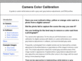 camera-color-calibration.com