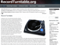recordturntable.org