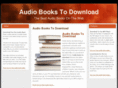 audiobookstodownload.org