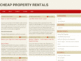 cheap-property-rentals.com