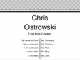 chrisostrowski.me