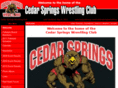 cedarspringsyouthwrestling.com