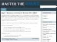 masterthegmat.com