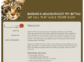 barbarasneighborhoodpetsitting.com